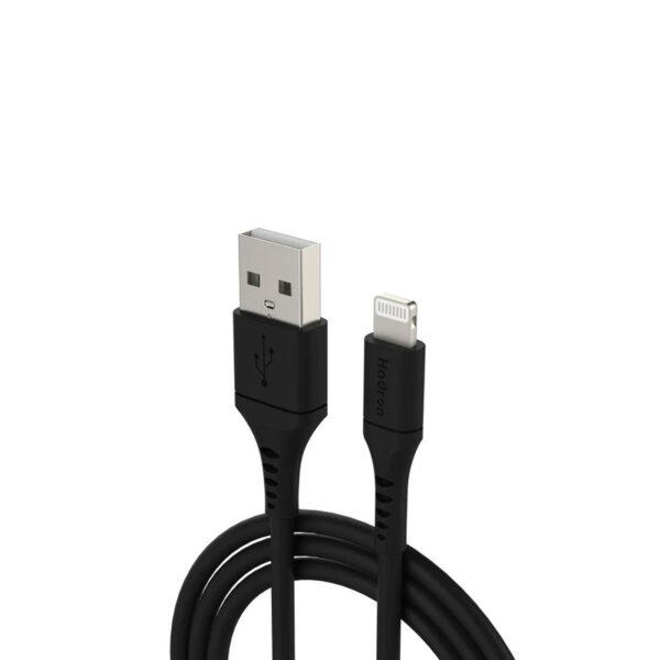 کابل شارژ و انتقال داده لایتنینگ هادرون Hadron MFI HTC-A-L01 USB A Lightning Cable